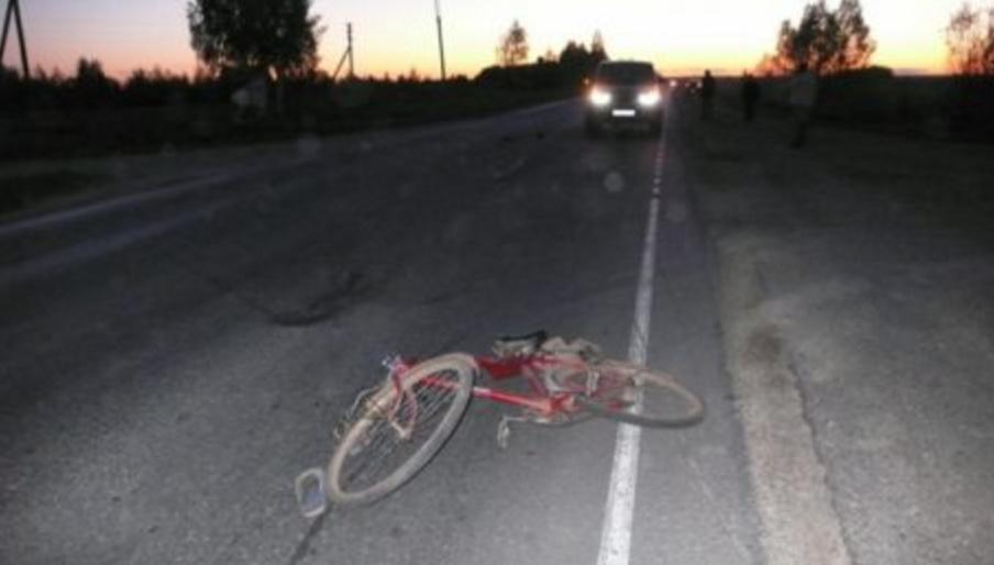 насмерть сбил упавшего с велосипеда