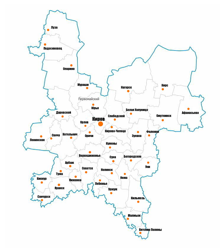 Карта почв кировской области