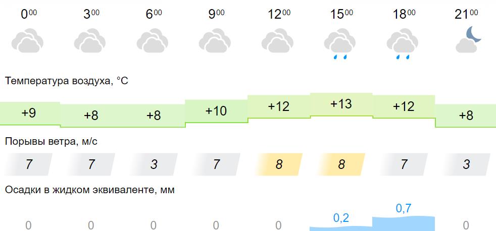 Прогноз погоды в вельске на 10 дней