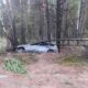 В Вятскополянском районе пьяный водитель на «Калине» вылетел в кювет и врезался в дерево