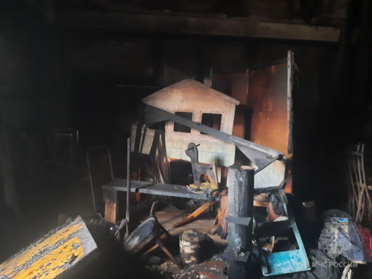 В Слободском районе произошел пожар в доме культуры